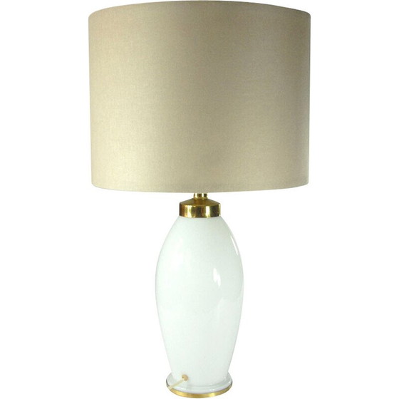 Image 1 of Lampe de table vintage en verre pour Ikea, années 1980