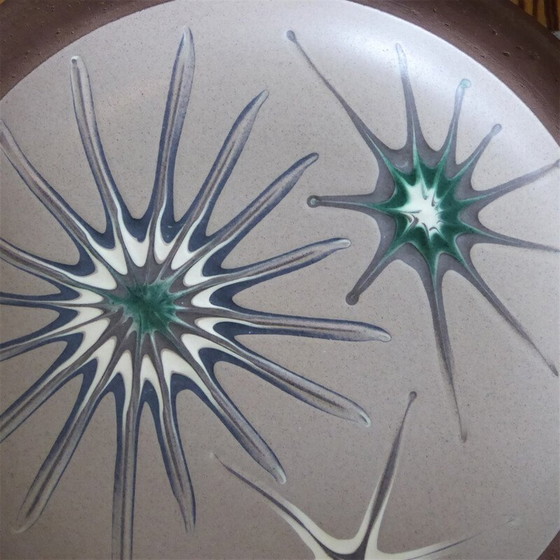 Image 1 of Assiette scandinave en céramique vintage, 1960