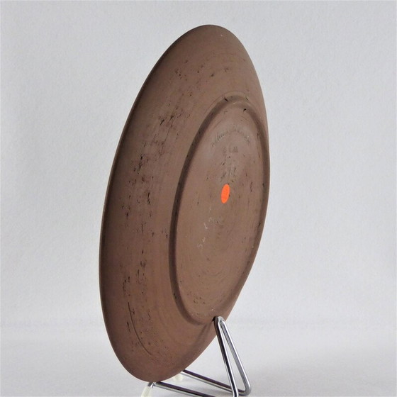 Image 1 of Assiette scandinave en céramique vintage, 1960