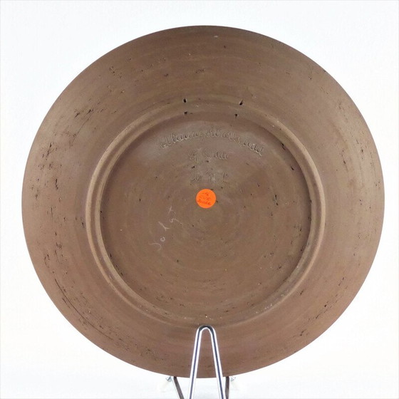 Image 1 of Assiette scandinave en céramique vintage, 1960