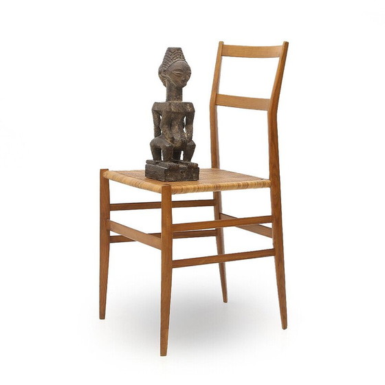 Image 1 of Statue vintage en céramique d'inspiration africaine, 1960