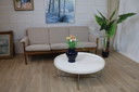 Table Basse Ronde Vintage 1980 Allemagne