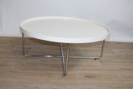 Image 1 of Table Basse Ronde Vintage 1980 Allemagne