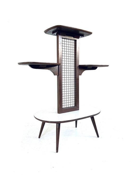 Image 1 of Table à plantes vintage en formica '60