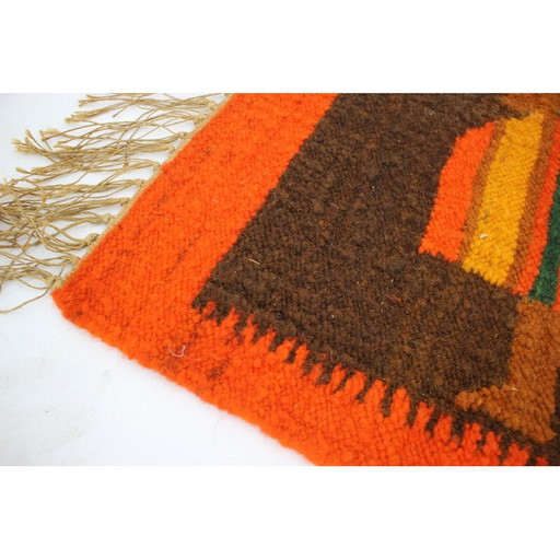 Tapis vintage en laine polonaise, 1960