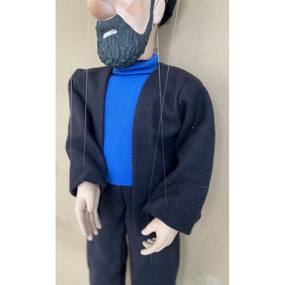 Image 1 of Marionnette vintage du capitaine Haddock