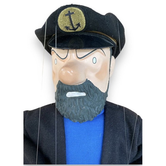 Image 1 of Marionnette vintage du capitaine Haddock