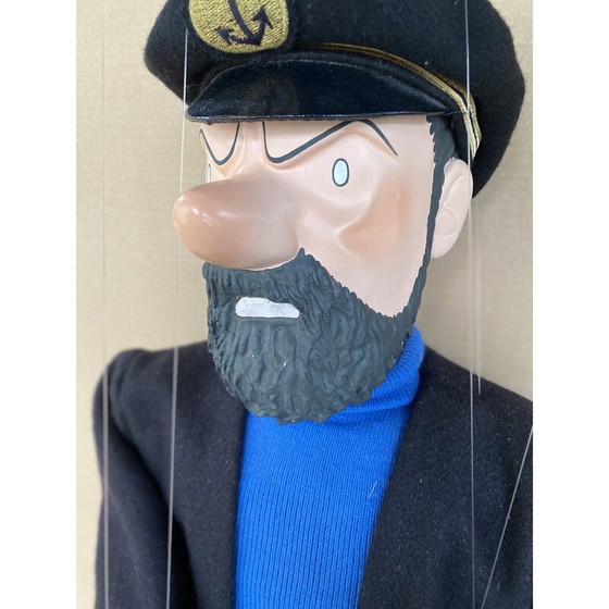 Image 1 of Marionnette vintage du capitaine Haddock