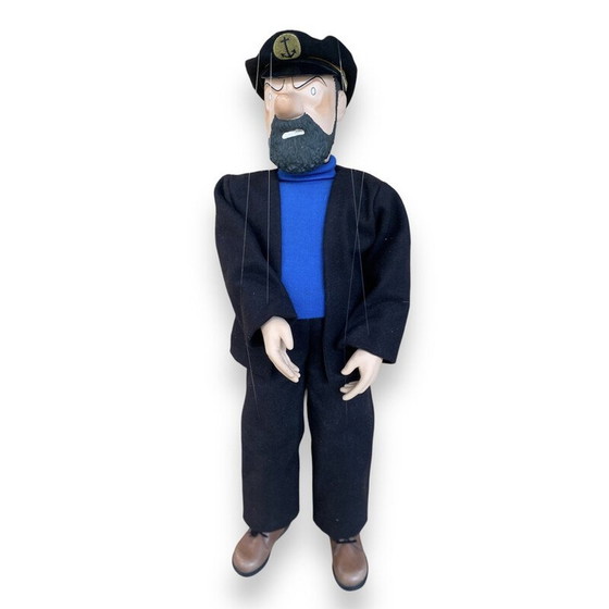 Image 1 of Marionnette vintage du capitaine Haddock
