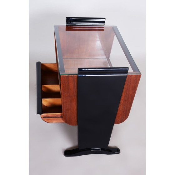 Image 1 of Table basse vintage en noyer par Halabala, Tchécoslovaquie 1930