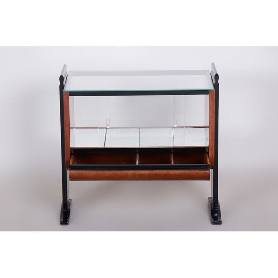 Image 1 of Table basse vintage en noyer par Halabala, Tchécoslovaquie 1930