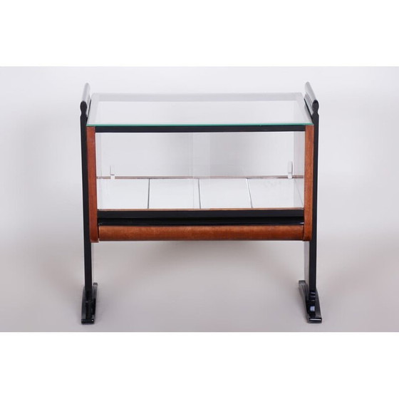 Image 1 of Table basse vintage en noyer par Halabala, Tchécoslovaquie 1930