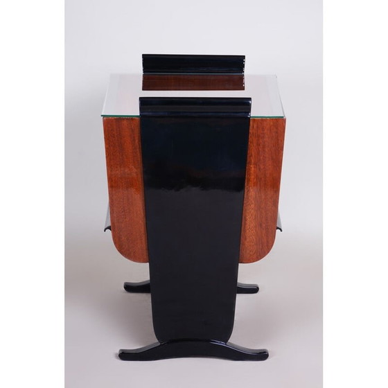 Image 1 of Table basse vintage en noyer par Halabala, Tchécoslovaquie 1930