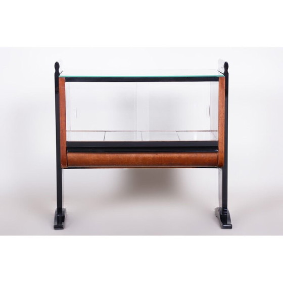 Image 1 of Table basse vintage en noyer par Halabala, Tchécoslovaquie 1930