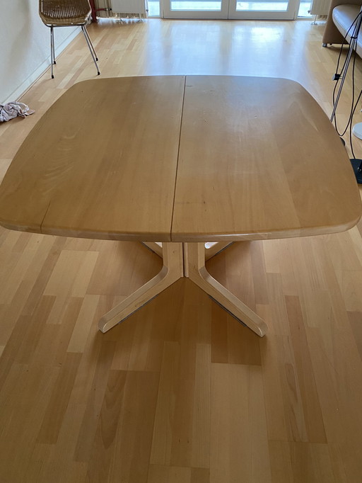 Gudme Mobelfabrik Nils O. Moller 1960 Danish Design Table à manger Hêtre