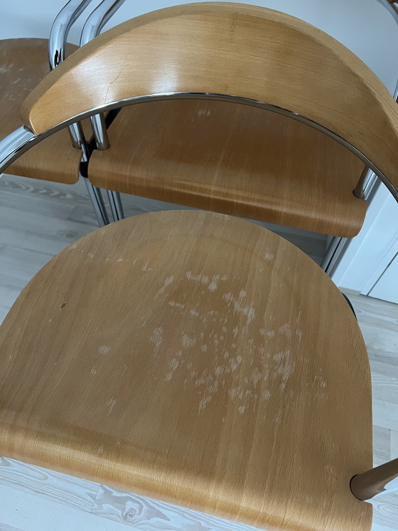 Image 1 of 4X chaises design vintage