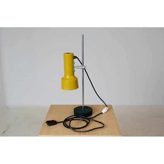 Image 1 of Lampe jaune vintage, 1960