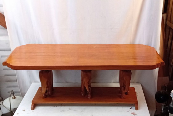 Image 1 of Table des éléphants