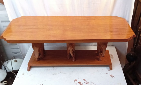 Image 1 of Table des éléphants