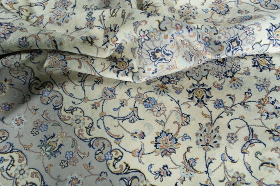 Image 1 of Tapis d'Orient Keshan liège noué à la main - 360 X 247 cm