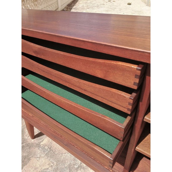 Image 1 of Buffet vintage avec porte à rideau, Danemark