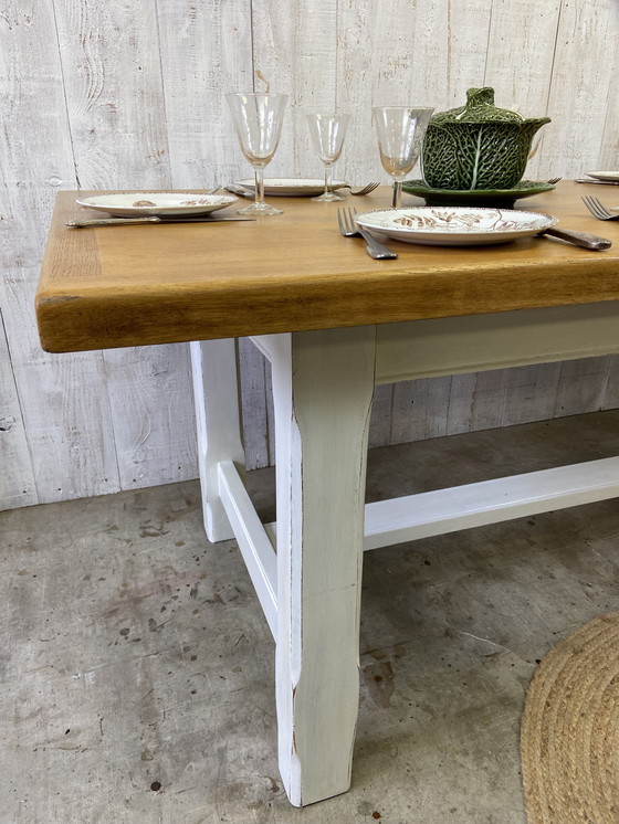 Image 1 of Table De Ferme 202X87Cm