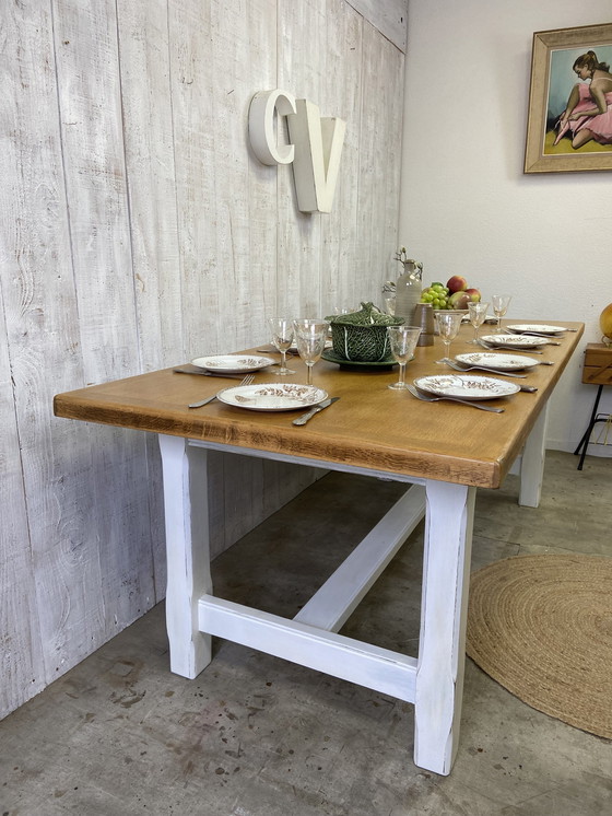 Image 1 of Table De Ferme 202X87Cm