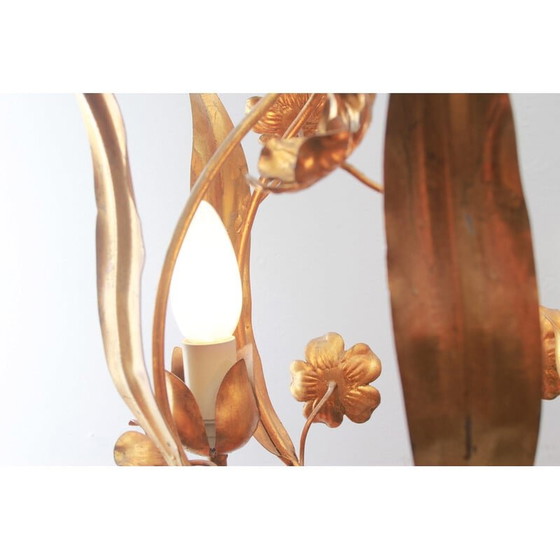 Image 1 of Lampe suspendue vintage Hollywood Regency par Hans Kögl, 1970