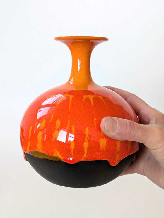 Image 1 of Vase Pop Art | Hutschenreuther Allemagne Céramique| 1970's