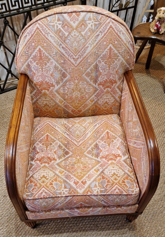 Image 1 of Fauteuil Art Déco