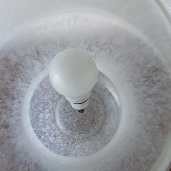 Image 1 of Lampe de table champignon en verre Space Age Design,70S