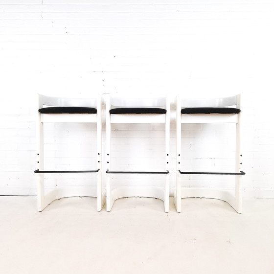 Image 1 of 3X tabourets de bar vintage