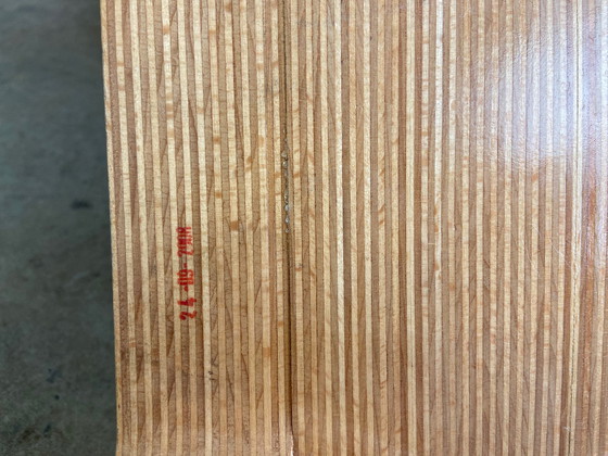 Image 1 of 6X Chaise design en bois vintage