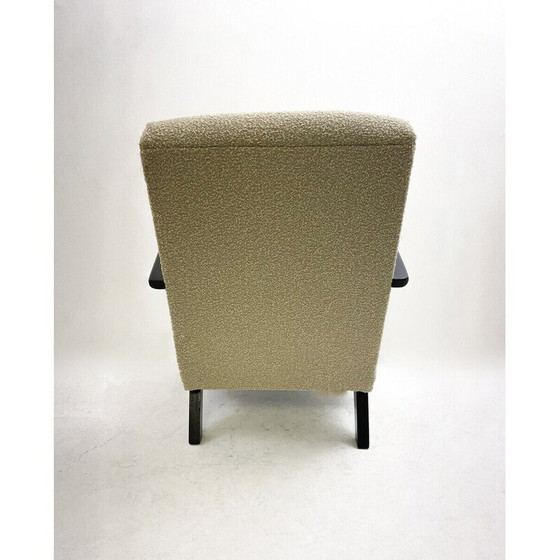 Image 1 of Paire de fauteuils en bois courbé du milieu du siècle par Jindrich Halabala, République tchèque, années 1940