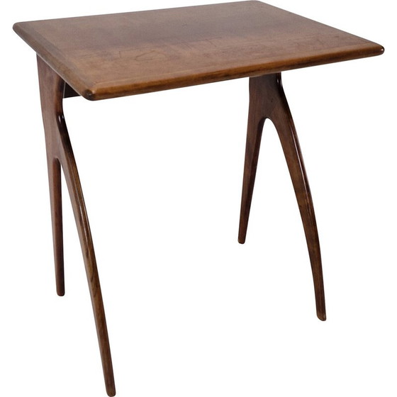 Image 1 of Table d'appoint vintage en bois, Italie 1930