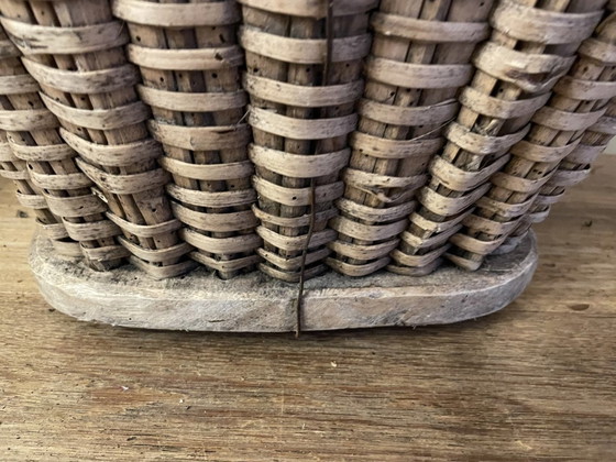 Image 1 of Panier à vendange Panier à raisin Français Vintage