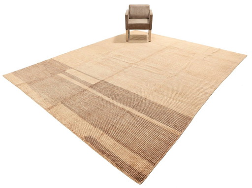 Tapis persan noué à la main Gabbeh Ghashghaï 369 X 303 cm Nomades