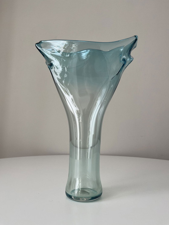 Image 1 of Vase Bibi Smit Design Signé Soufflé à la Main