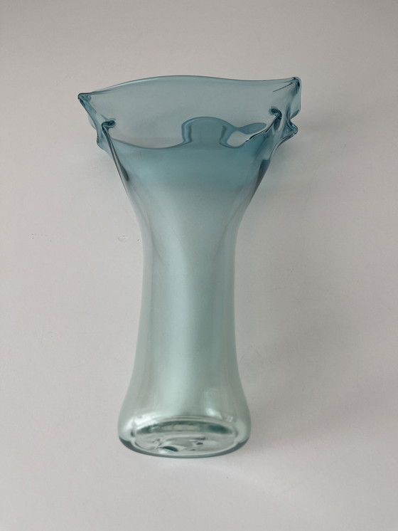 Image 1 of Vase Bibi Smit Design Signé Soufflé à la Main