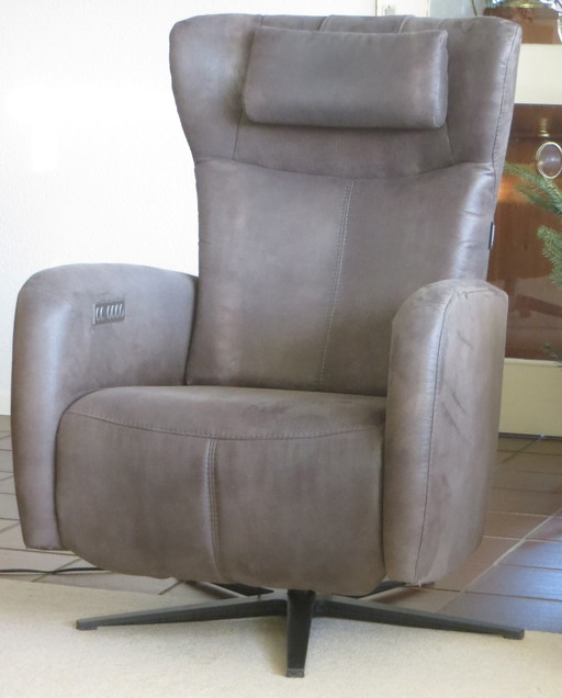 Fauteuil Sorisso Relax sur pied pivotant en état neuf