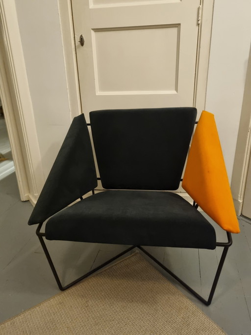 2X Pastoe Easy Chair Modèle "Van Speyk" par Rob Eckhardt