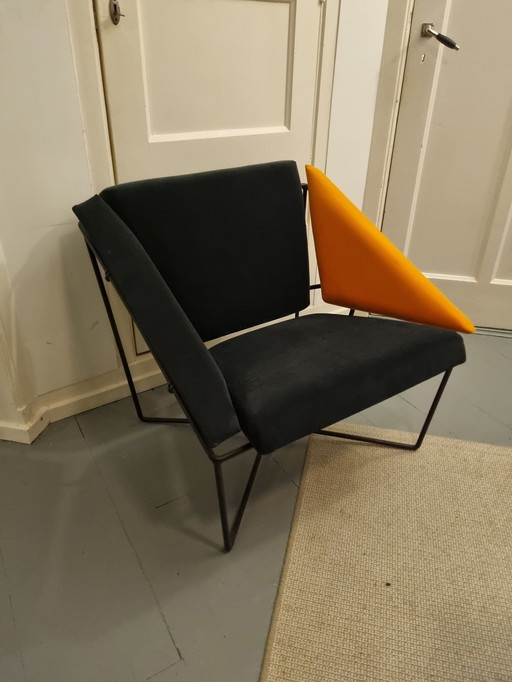 2X Pastoe Easy Chair Modèle "Van Speyk" par Rob Eckhardt