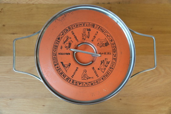 Image 1 of Siltal Carla Agnelli Blue Pot d'occasion - Vintage Italian Design