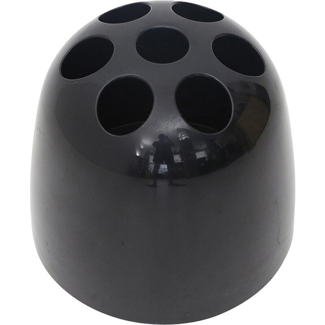 Porte-parapluie Plastique Rond Porte-parapluie Tradineur Plastique Bleu - 28x50cm Forme Ronde Pour Entrée Porte Parapluie Noir