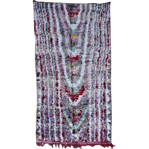 Tapis berbère vintage Boucherouite
