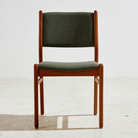 Image 1 of Chaise de salle à manger vintage en teck, Danemark 1970