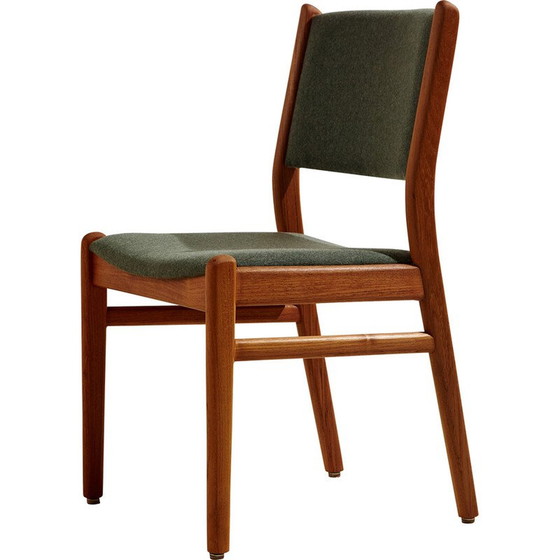 Image 1 of Chaise de salle à manger vintage en teck, Danemark 1970