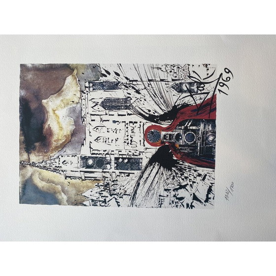 Image 1 of Lithographie vintage de Salvador Dali, France 1969s