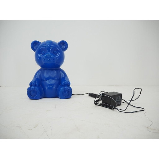 Lampe de table vintage en plastique Bear, 1990