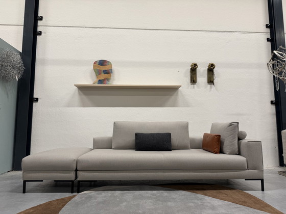 Image 1 of Design On Stock Aikon Lounge Canapé 4 places à 1 bras avec pouf